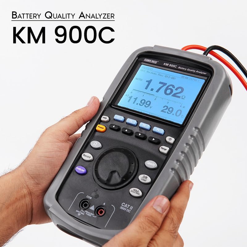 Kusam Meco KM 900C High Performance Battery Quality Analyzer Data Logger with Trend Analysis