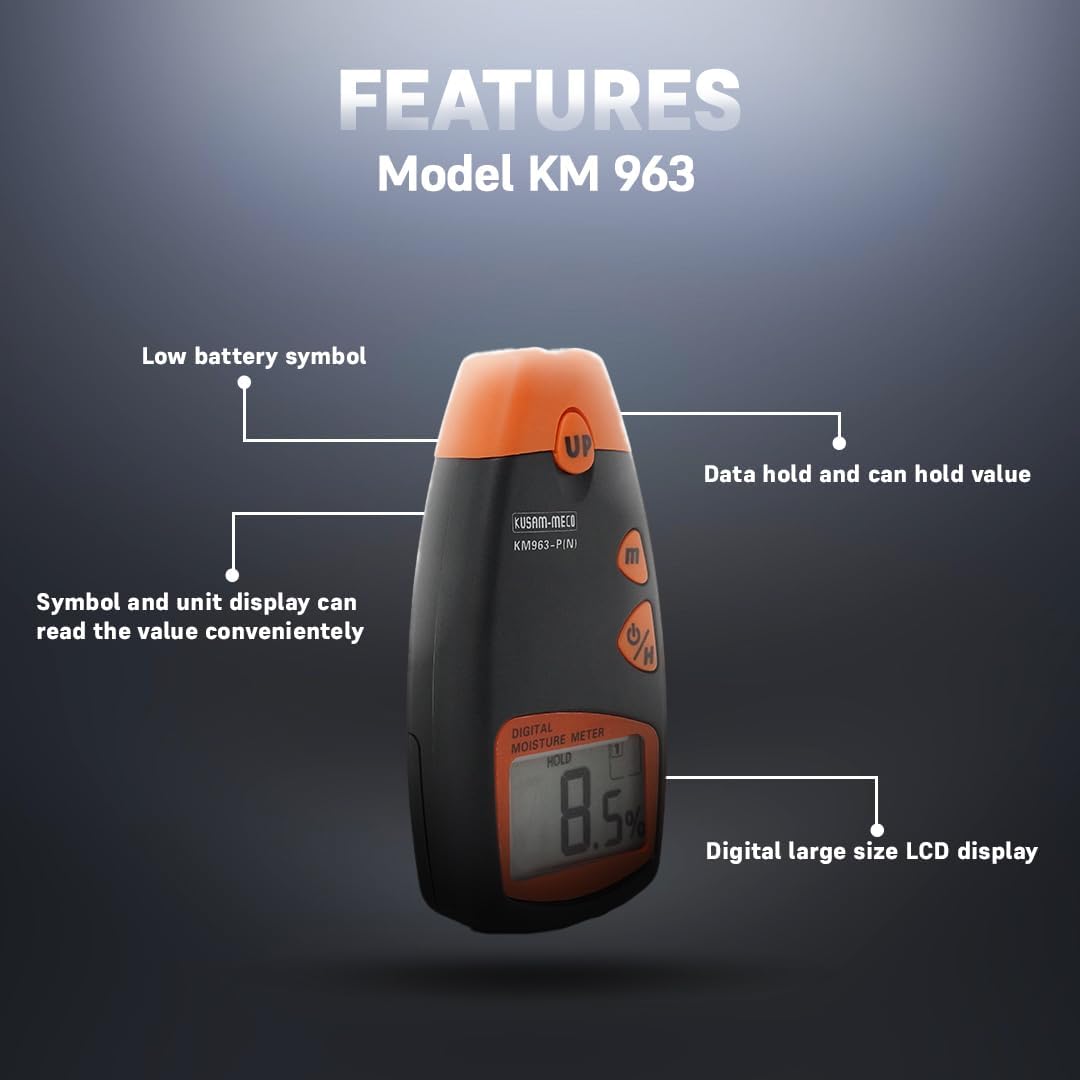 Kusma Meco KM 963-P(N) Digital Paper Moisture Content Meter