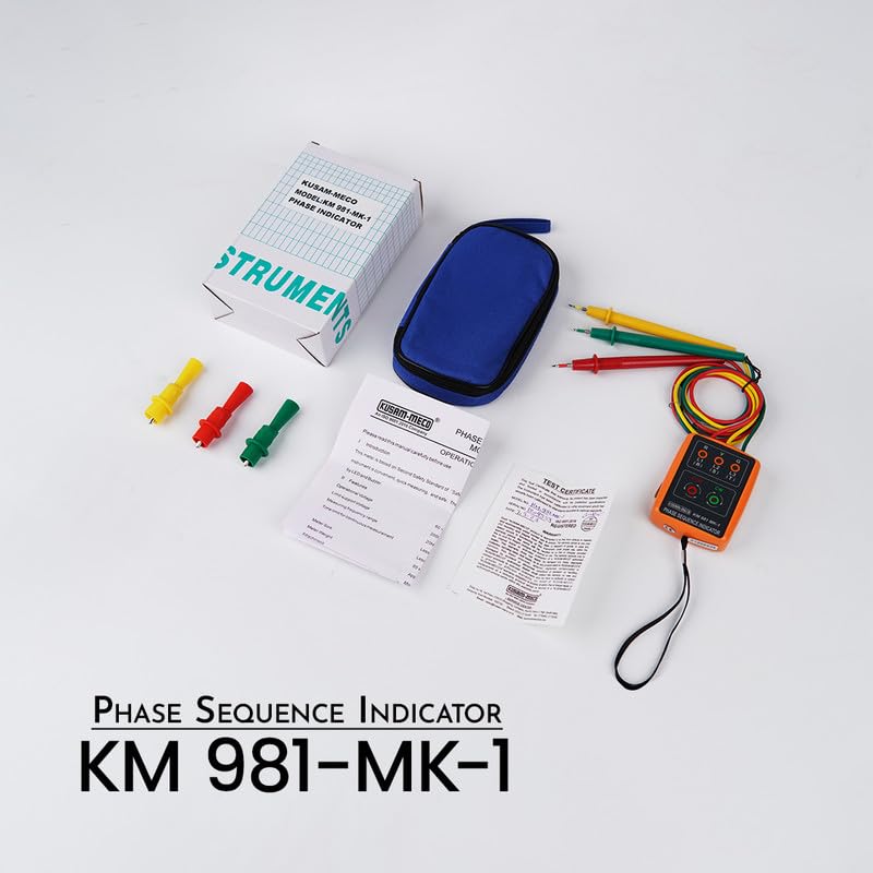 Kusam Meco KM 981-MK-1 Phase Sequence Meters