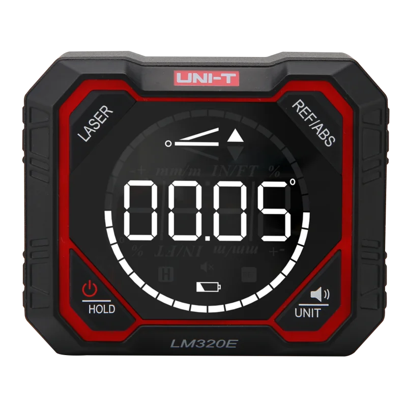 UNI-T LM320E 4 to 90° Digital Angle Meter with Laser