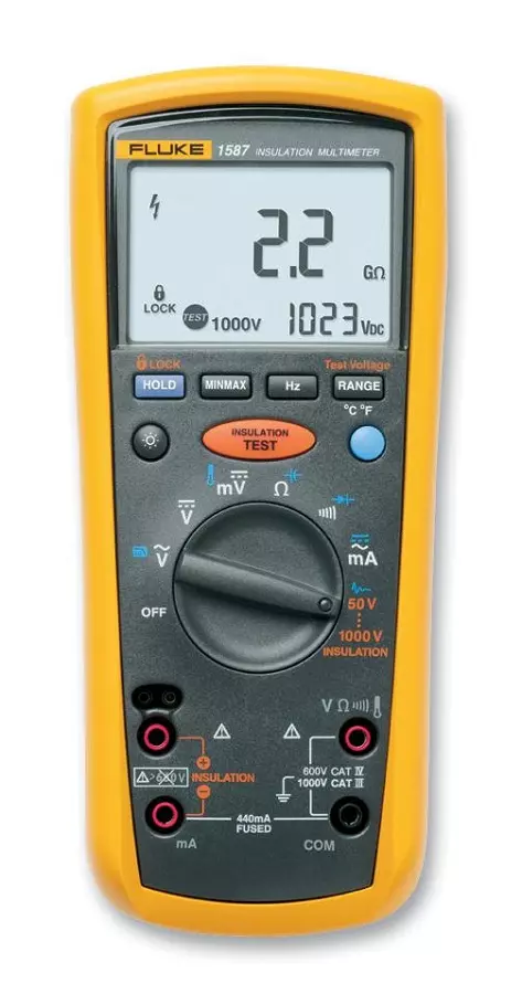 FLUKE 1587 FC INSULATION TESTER