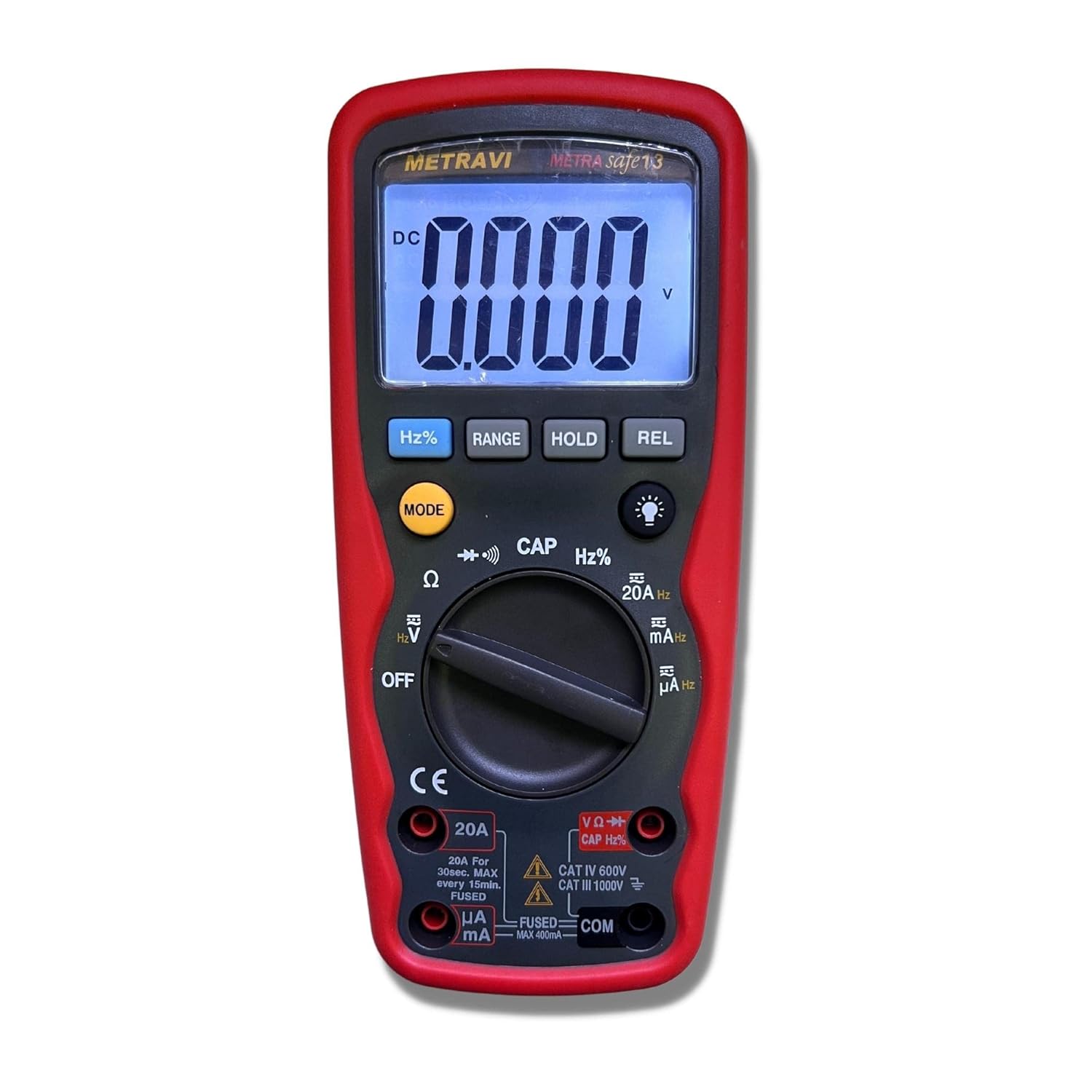 Metravi Metrasafe-13 Digital Multimeter - fully-protected & IP67 waterproof