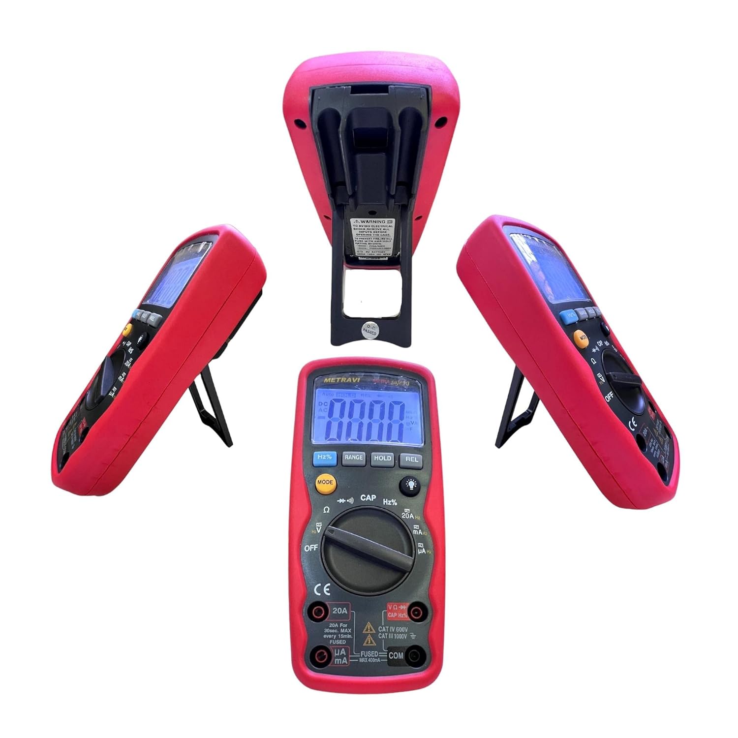 Metravi Metrasafe-13 Digital Multimeter - fully-protected & IP67 waterproof