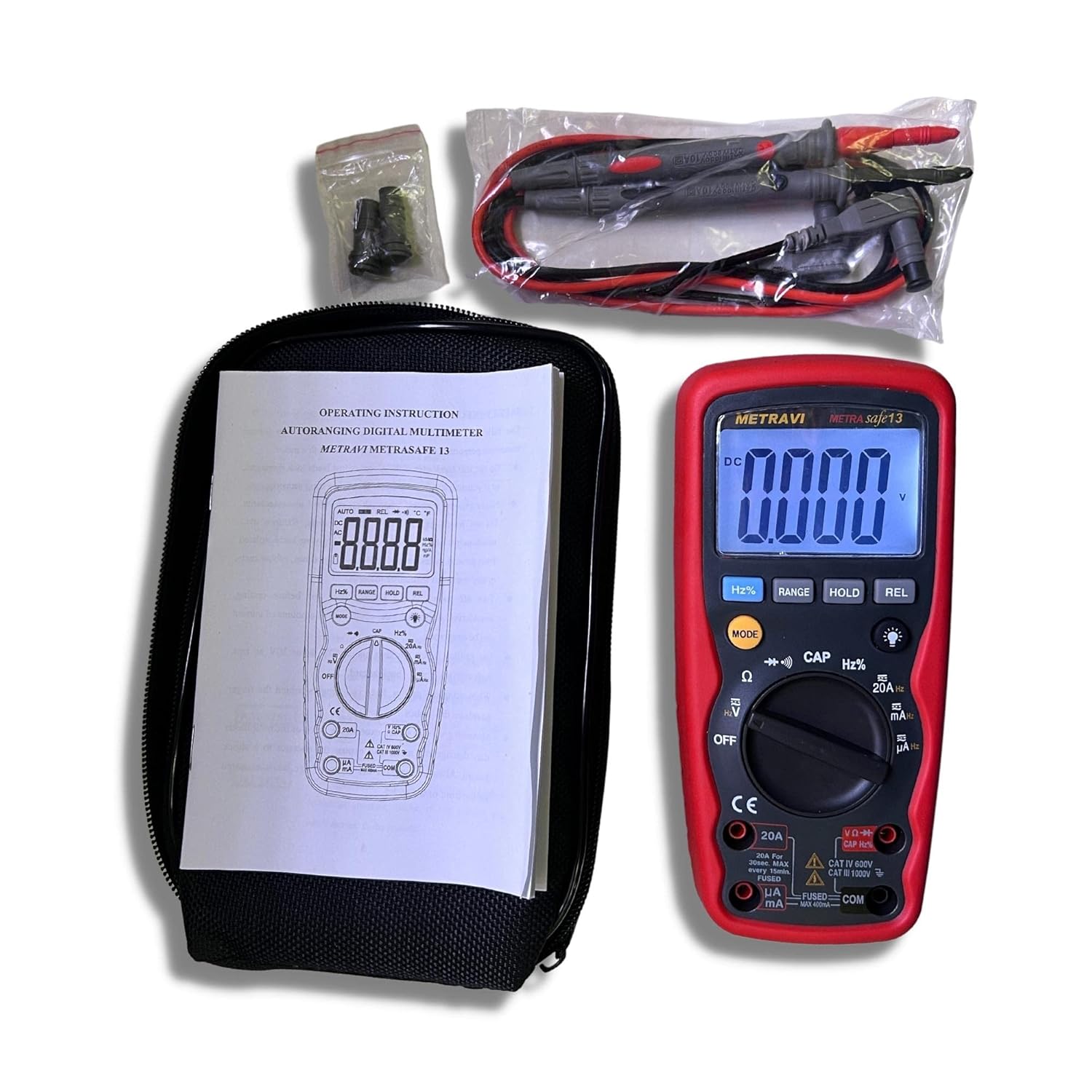 Metravi Metrasafe-13 Digital Multimeter - fully-protected & IP67 waterproof