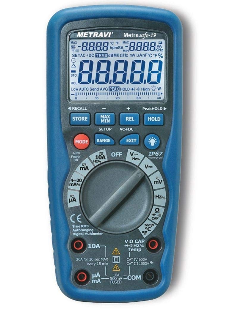 METRAVI Metrasafe-19 Digital TRMS Multimeter