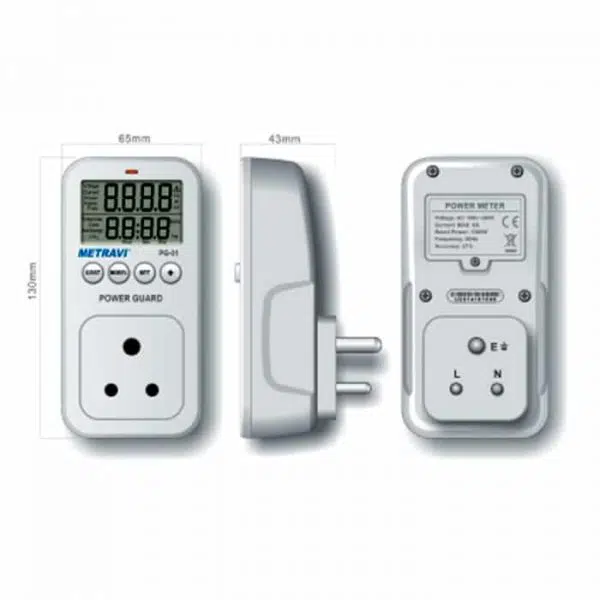 Metravi PG-01 Power Guard and Energy Meter