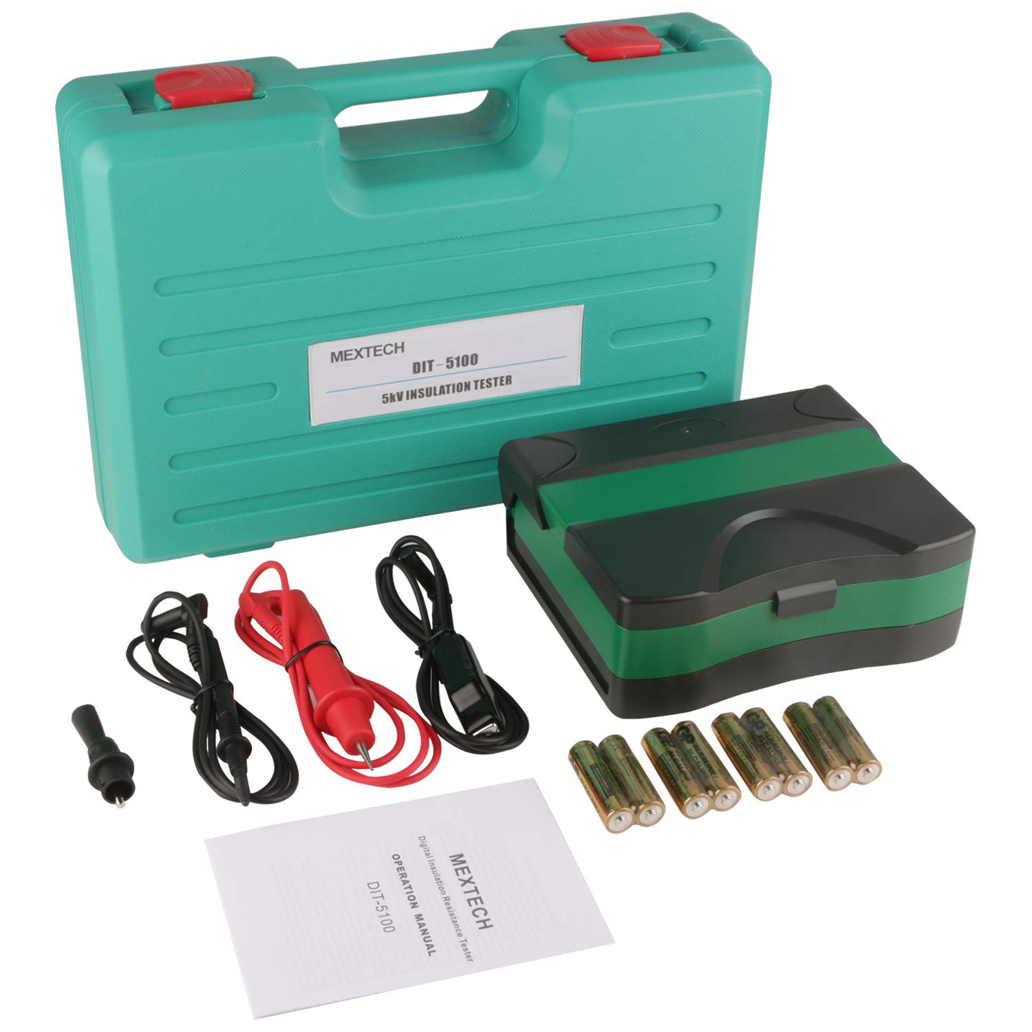 Mextech DIT5100 5kV Digital Insulation Tester