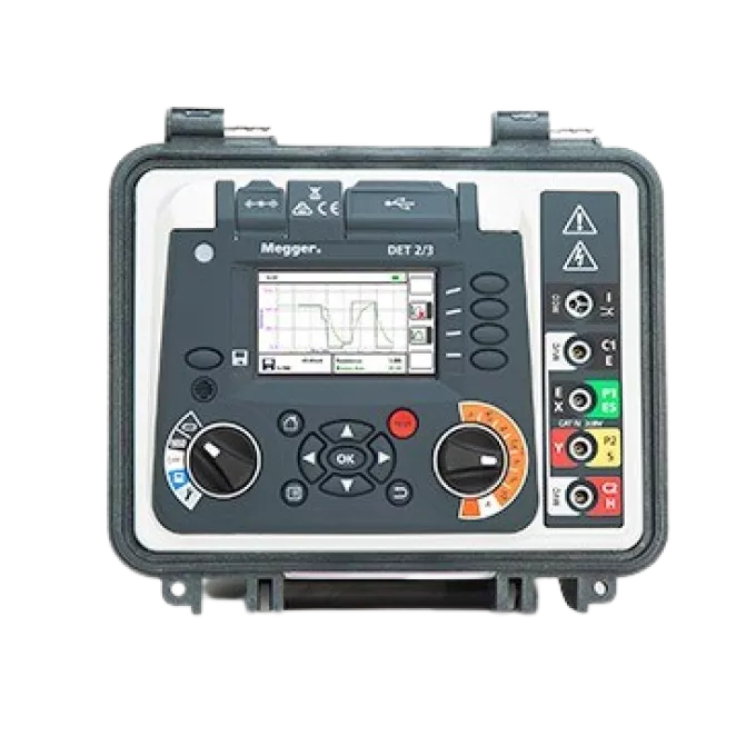 Megger DET2/3 Advanced Earth (Ground) Tester