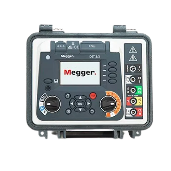 Megger DET2/3 Advanced Earth (Ground) Tester