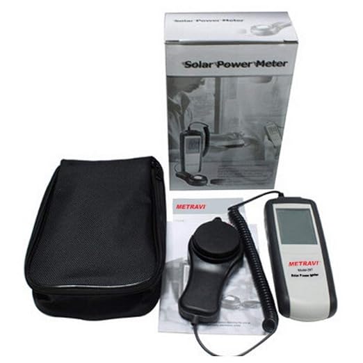 Metravi 207 Solar Power / Sunlight Meter