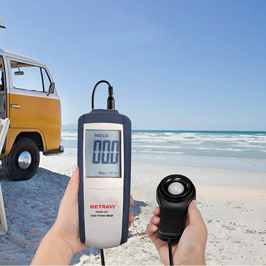 Metravi 207 Solar Power / Sunlight Meter