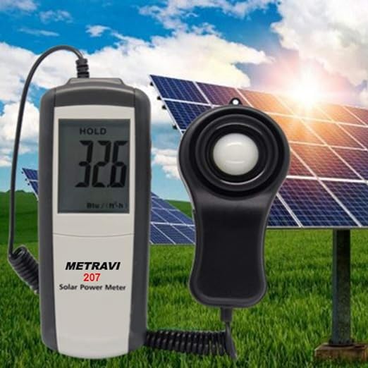Metravi 207 Solar Power / Sunlight Meter