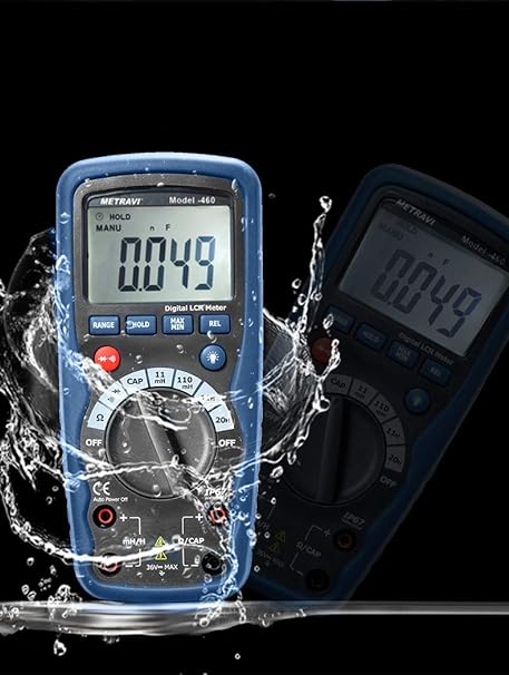 Metravi 460 Digital Hand-held LCR Meter