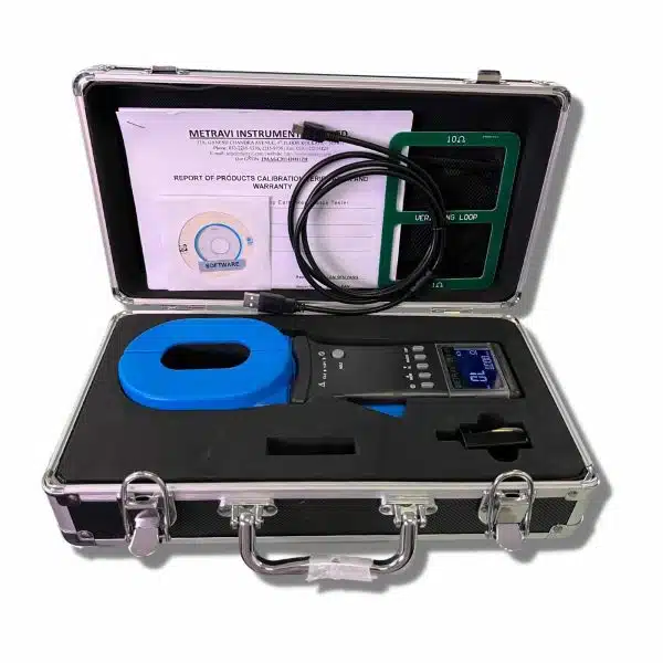 Metravi CET-09 Clamp-on Ground Resistance Tester