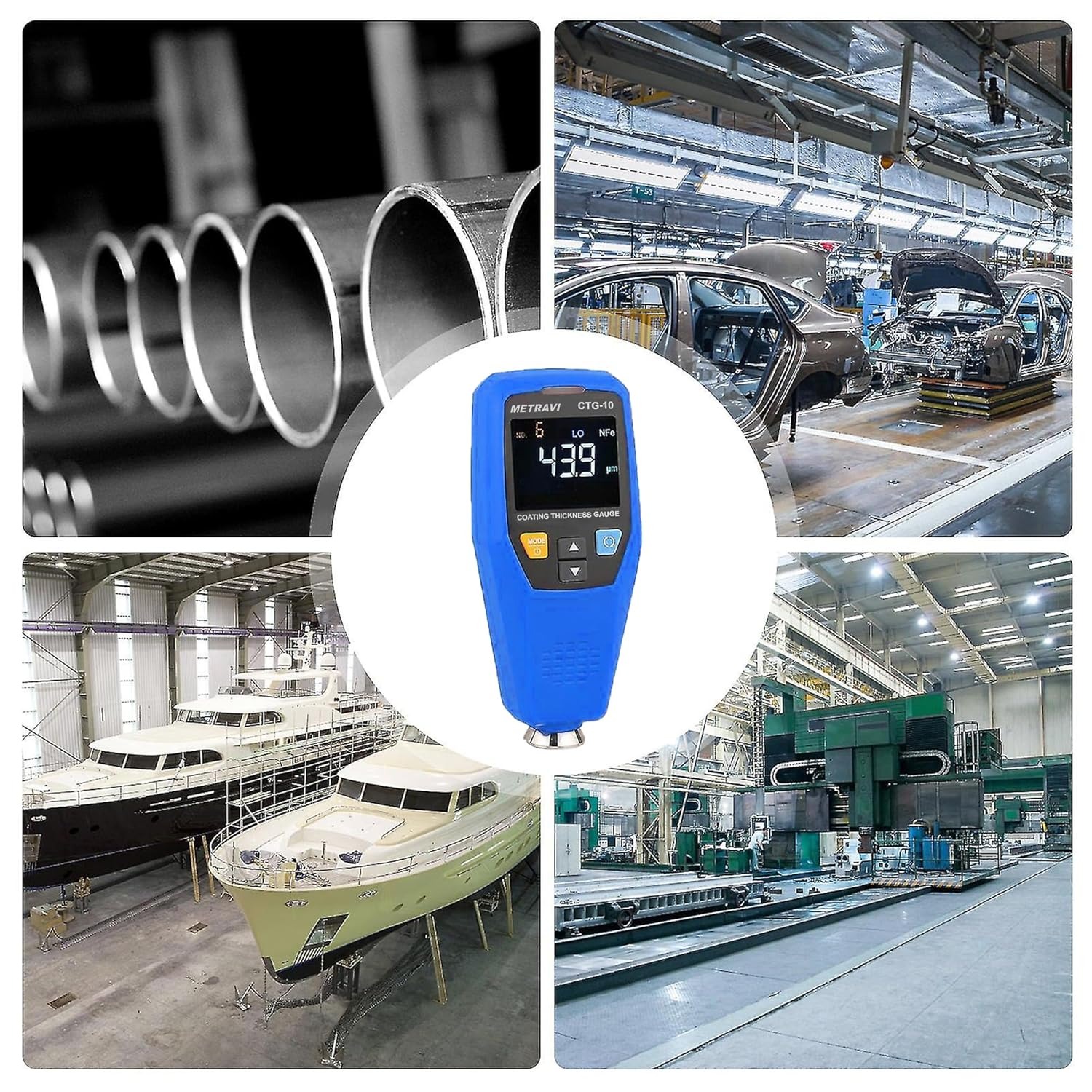 Metravi CTG-10 Coating Thickness Gauge