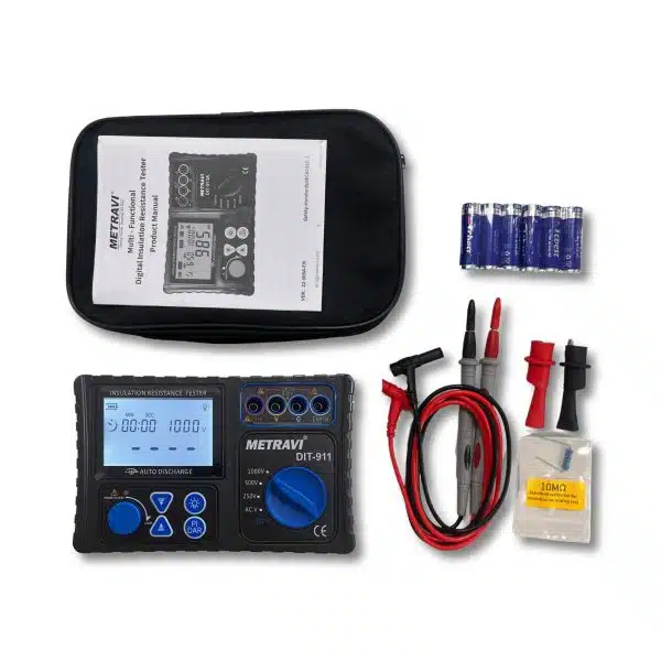 Metravi DIT-911 Digital Insulation Tester