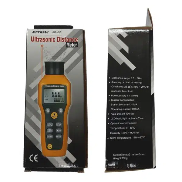 Metravi DM-09 Digital Ultrasonic Distance Meter