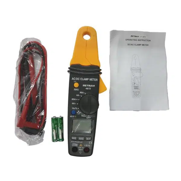 Metravi DT-4672 AC|DC Leakage Current Clamp Meter