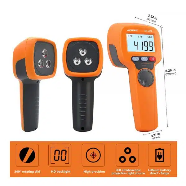 Metravi DT-720 LED Stroboscope