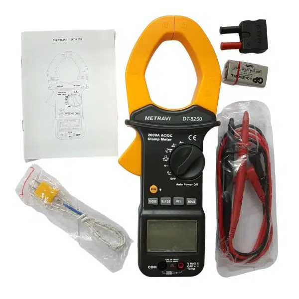 Metravi DT-8250 Digital AC|DC Clamp Meter