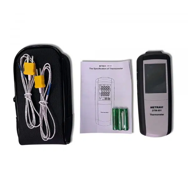 Metravi DTM-901 Dual Input Digital Thermometer