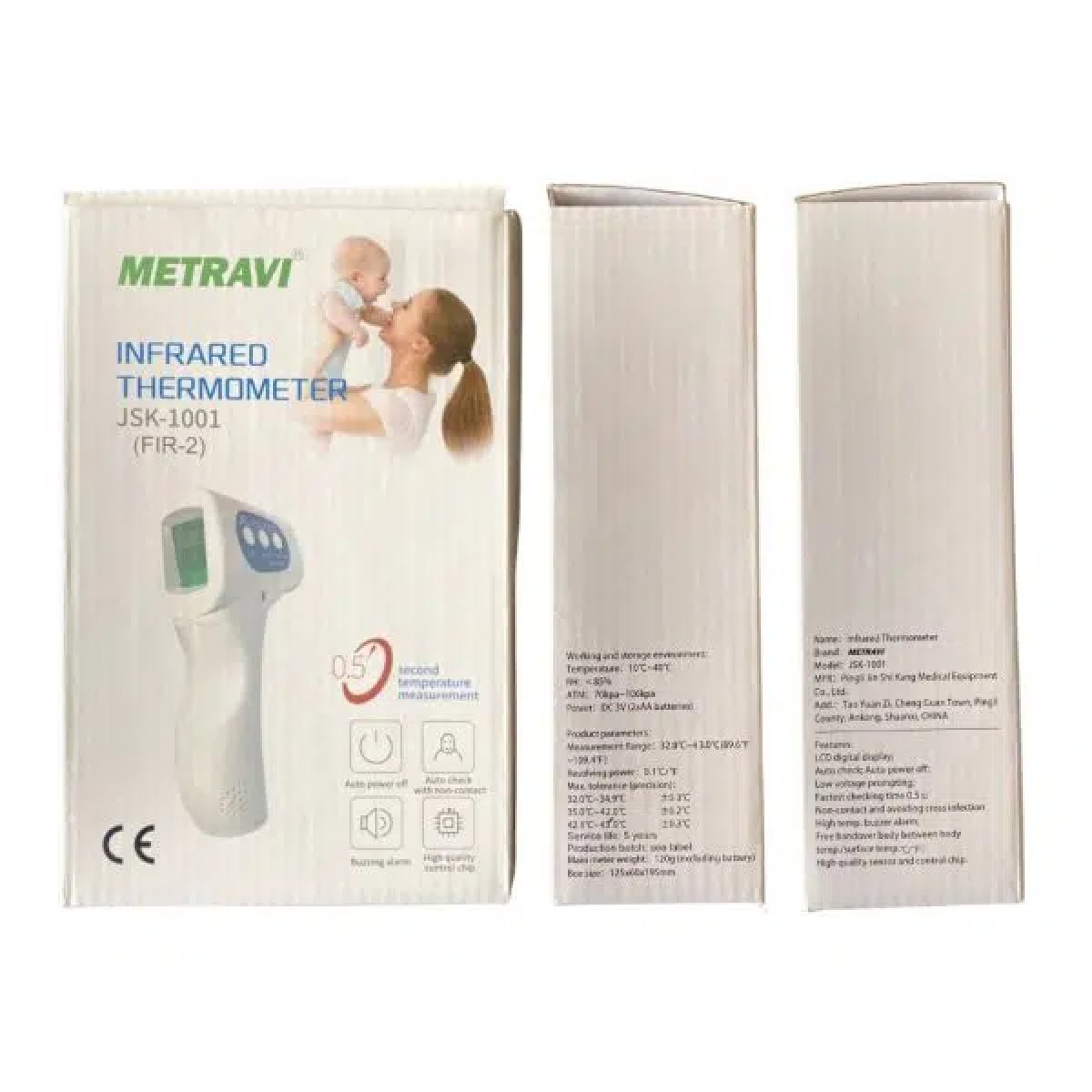Metravi FIR-2 Non-contact Infrared Body Thermometer