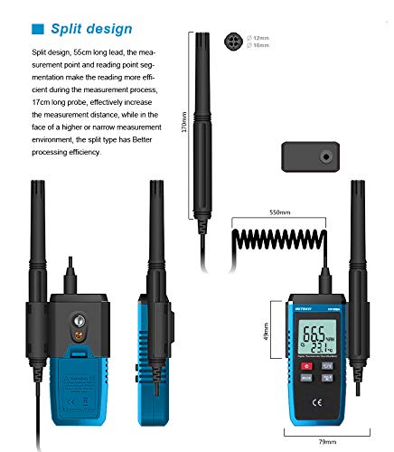 Metravi HT-305A Temperature and Humidity Meter