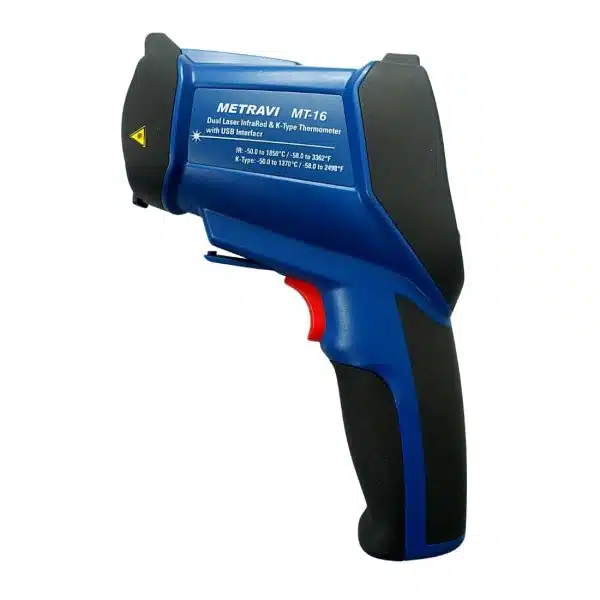 Metravi MT-16 Non-contact cum Contact Dual Laser Infrared Industrial Thermometer