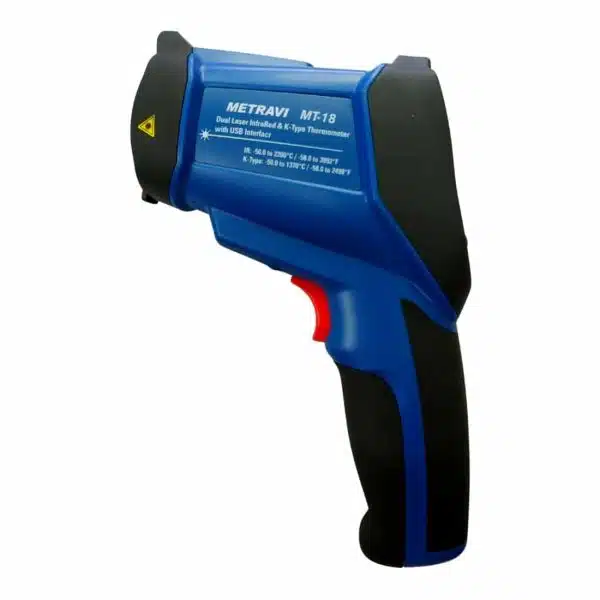 Metravi MT-18 Non-contact cum Contact Dual Laser Infrared Industrial Thermometer