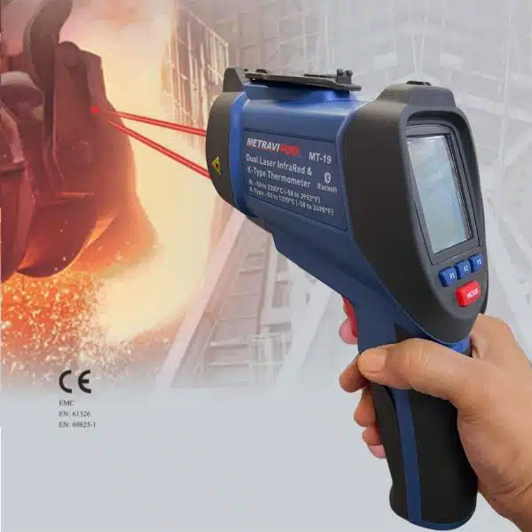 Metravi MT-19 Non-contact Infrared Thermometer with Data Logger