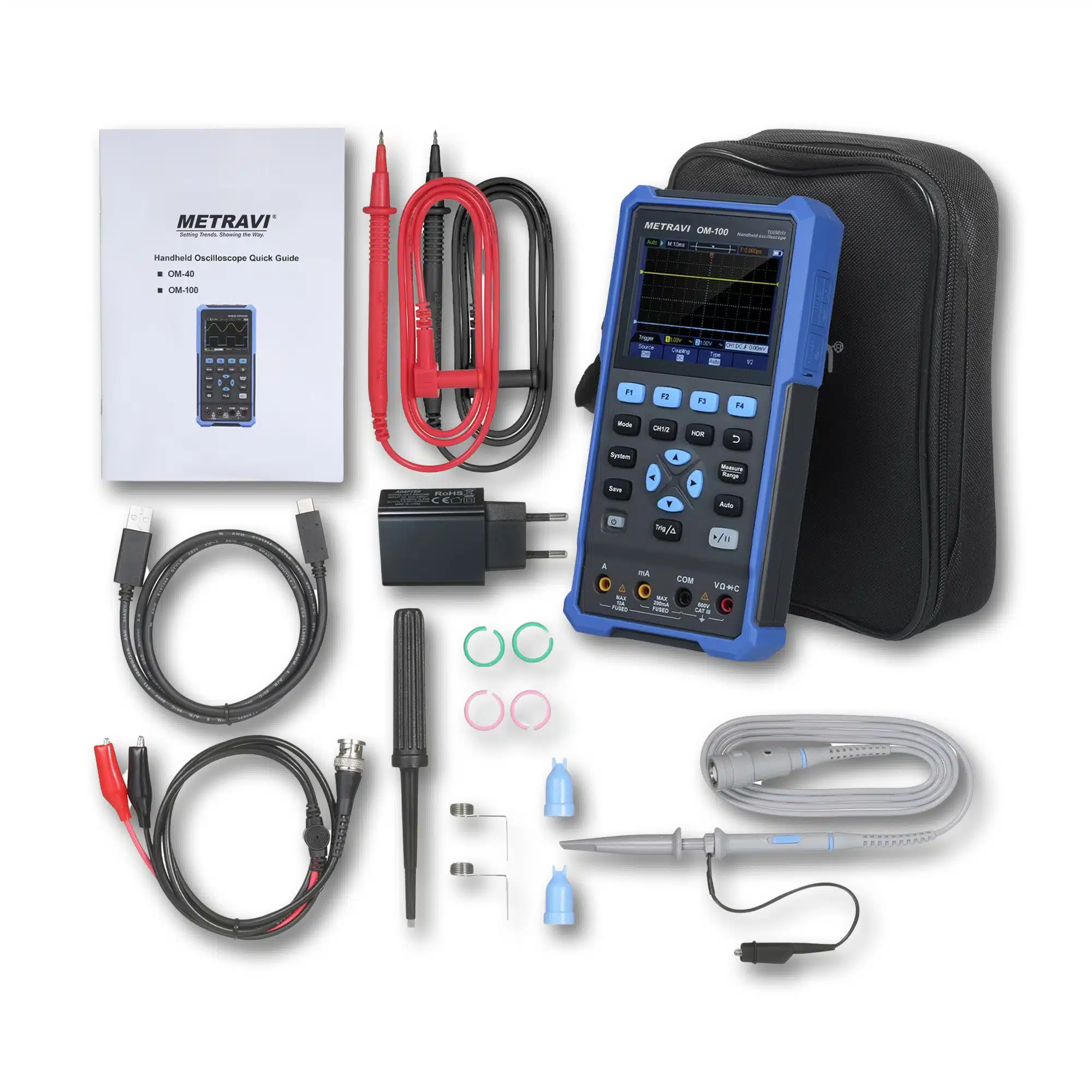 Metravi OM-100 Handheld Oscilloscope Metravi OM-100 Handheld Oscilloscope