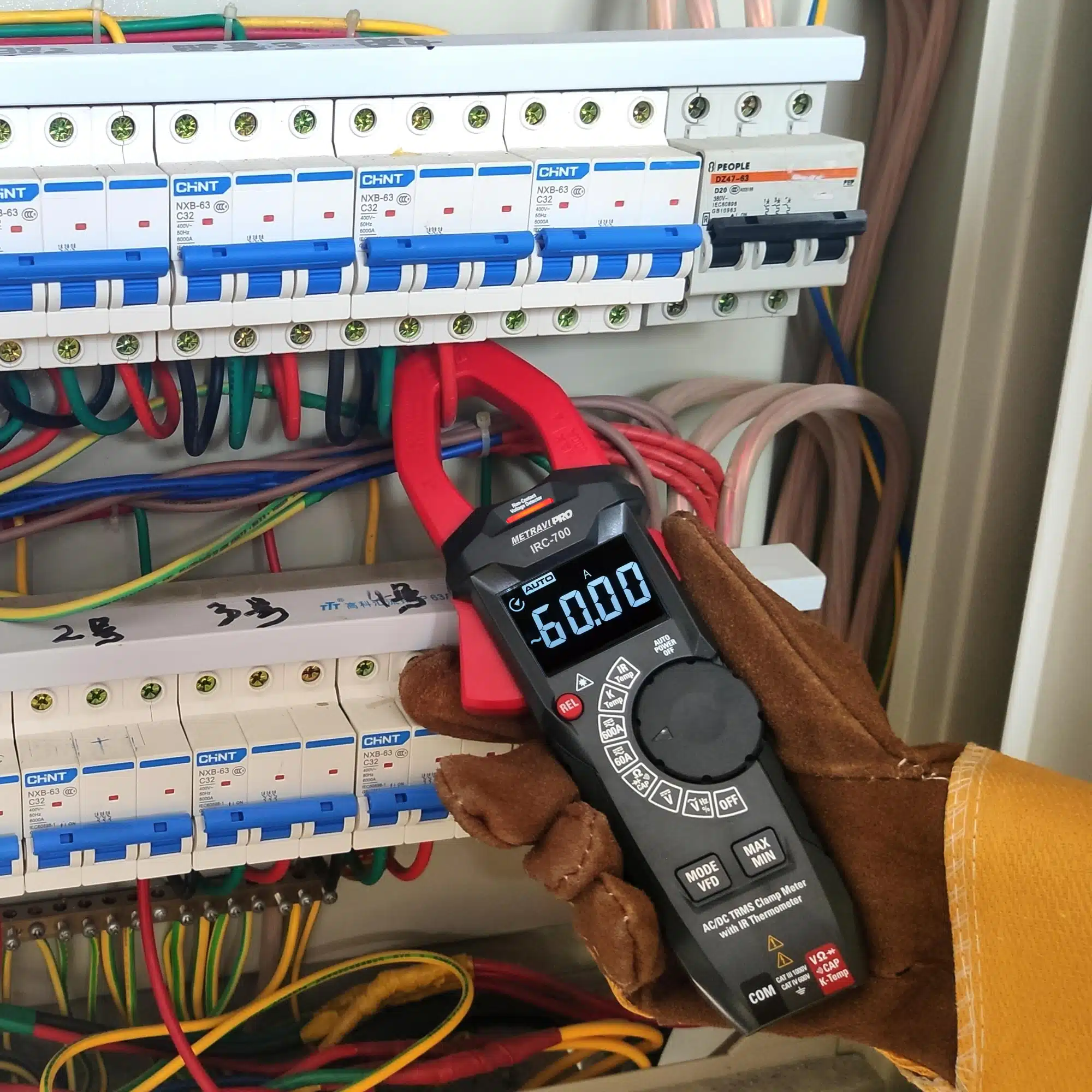 Metravi PRO IRC-700 Digital TRMS AC|DC Clamp Meter with IR Thermometer