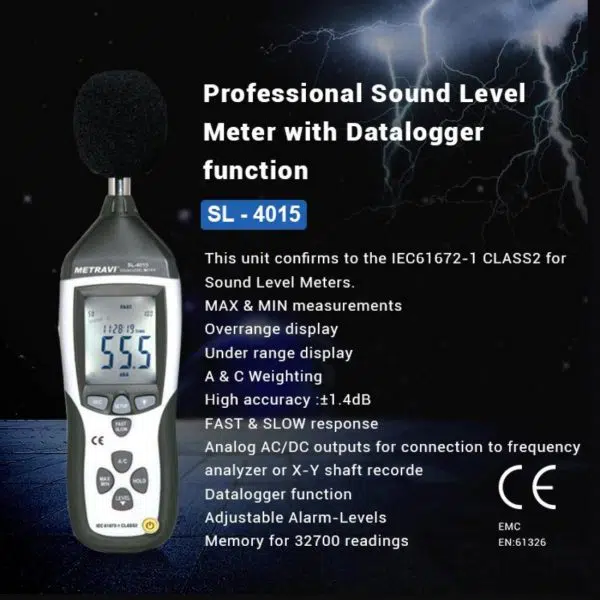 Metravi SL-4015 Sound Level Meter