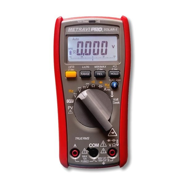 Metravi Pro Solar-1 Digital TRMS PV Multimeter with Bluetooth