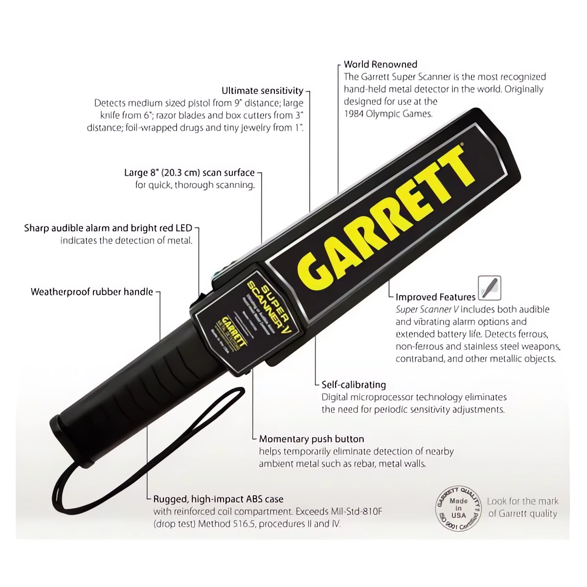 Metravi Super – V Metal Detector