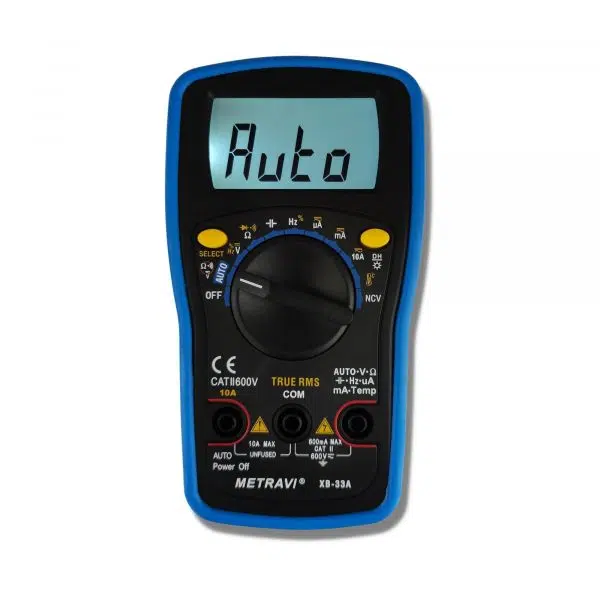 Metravi XB-33A Auto-ranging TRMS Digital Multimeter