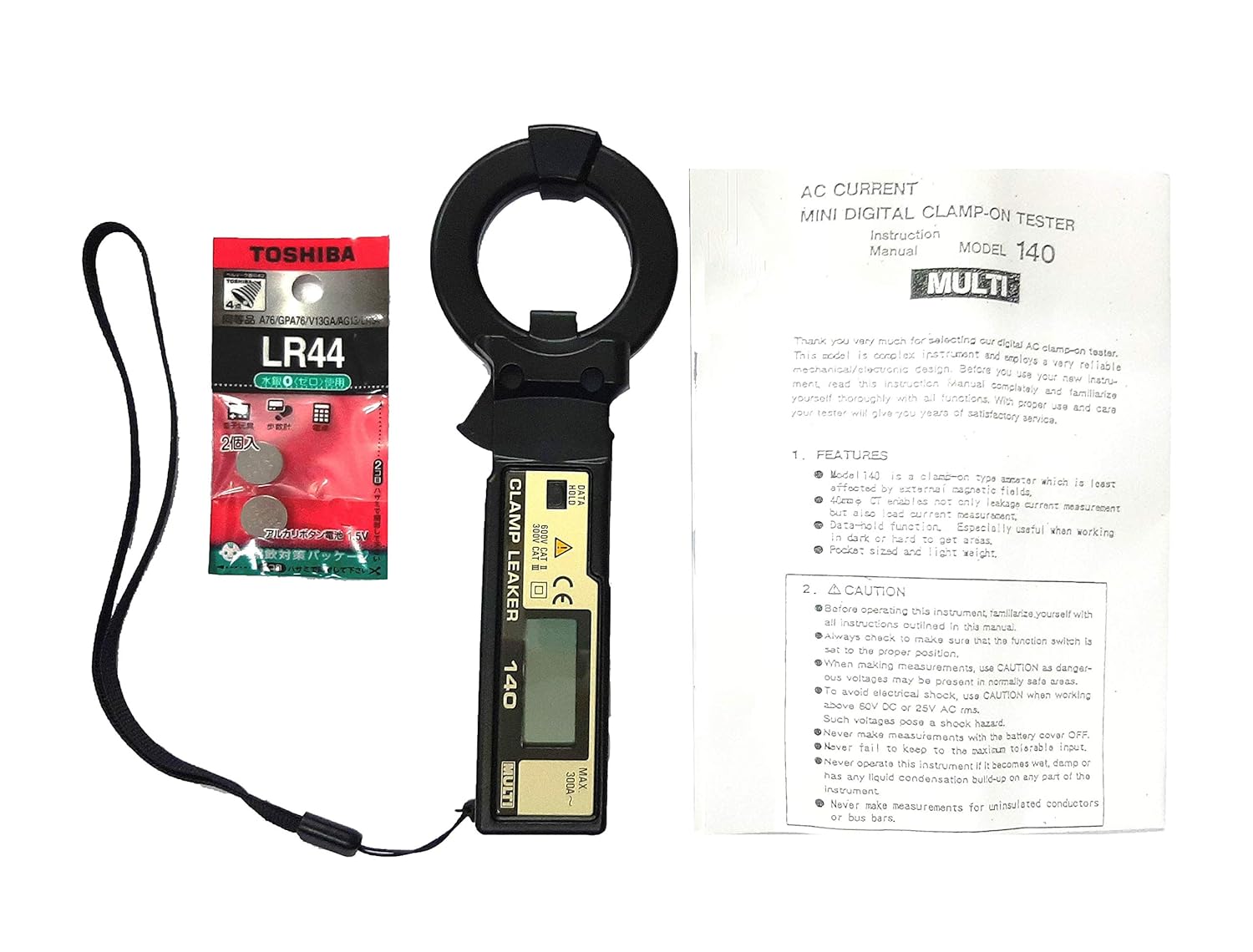 Metravi MULTI-140 AC Leakage Current Clamp Meter