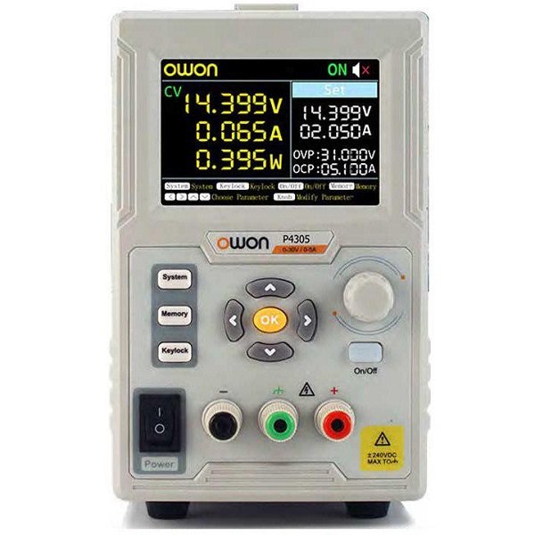OWON P 4305 POWER SUPPLY