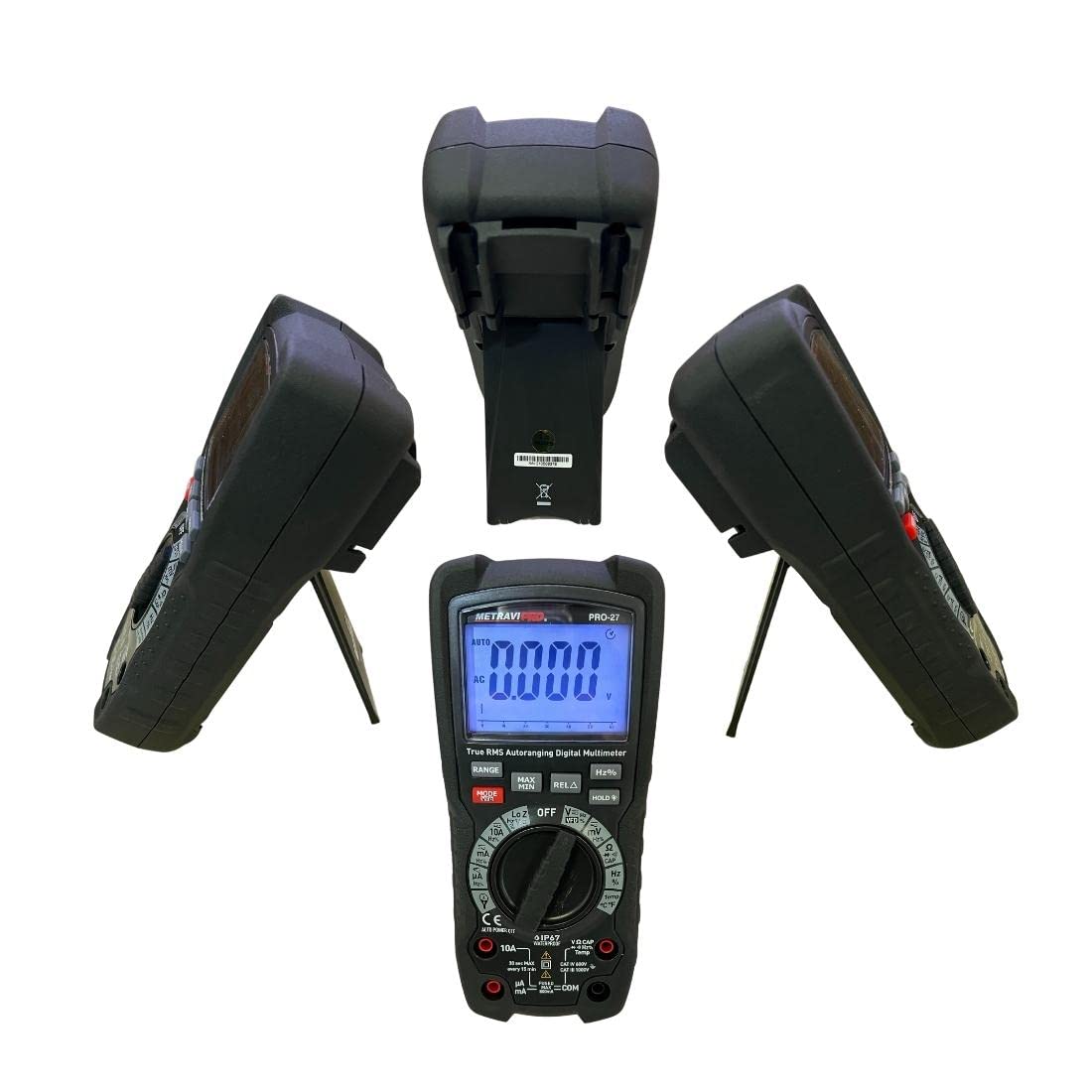 Metravi PRO 27 Industrial Grade, Digital TRMS Multimeter