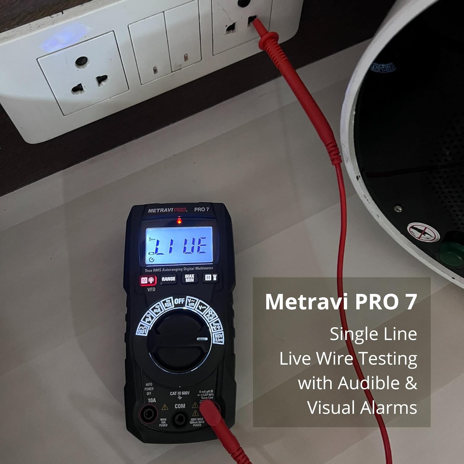 Metravi PRO 7 Auto-ranging Digital TRMS Multimeter