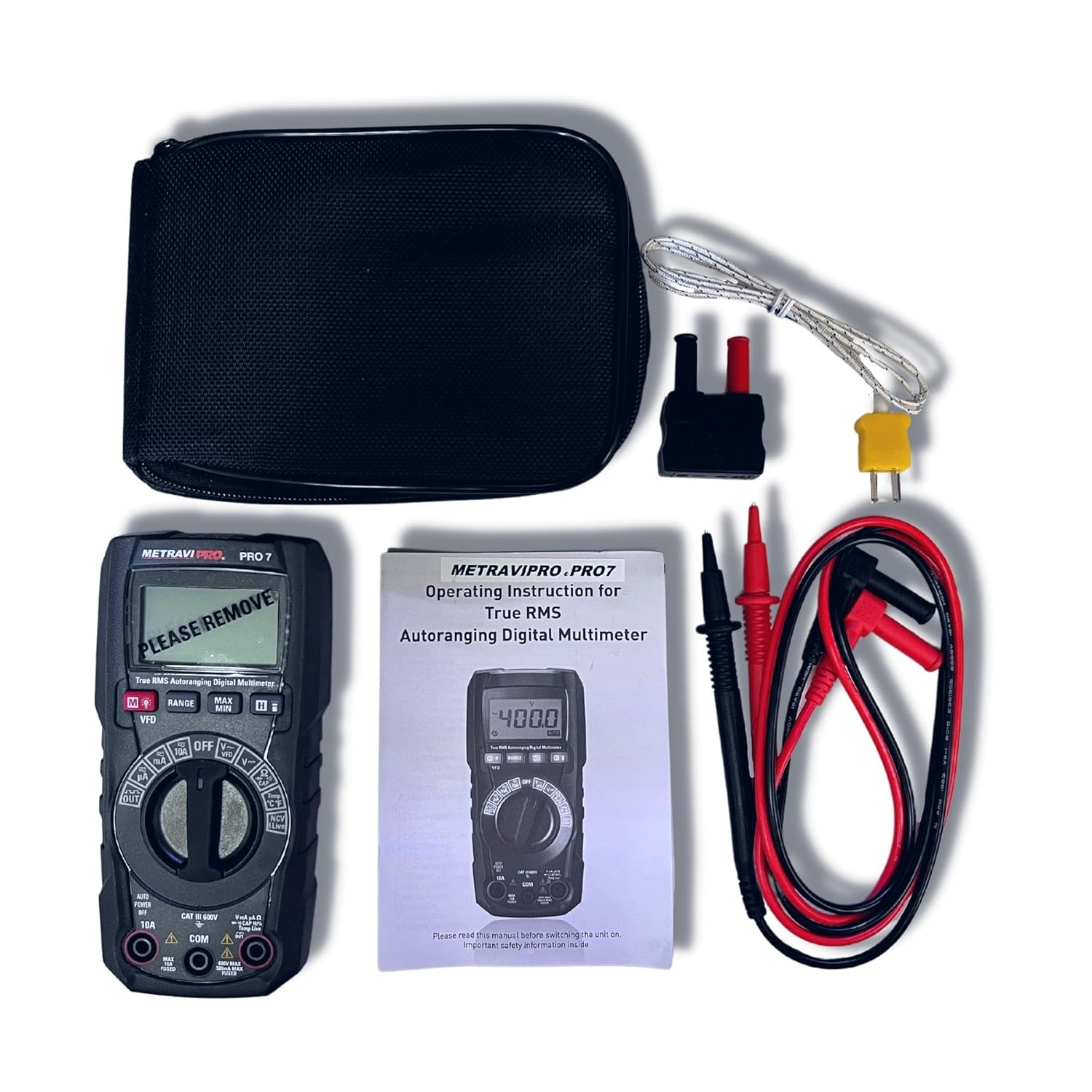 Metravi PRO 7 Auto-ranging Digital TRMS Multimeter