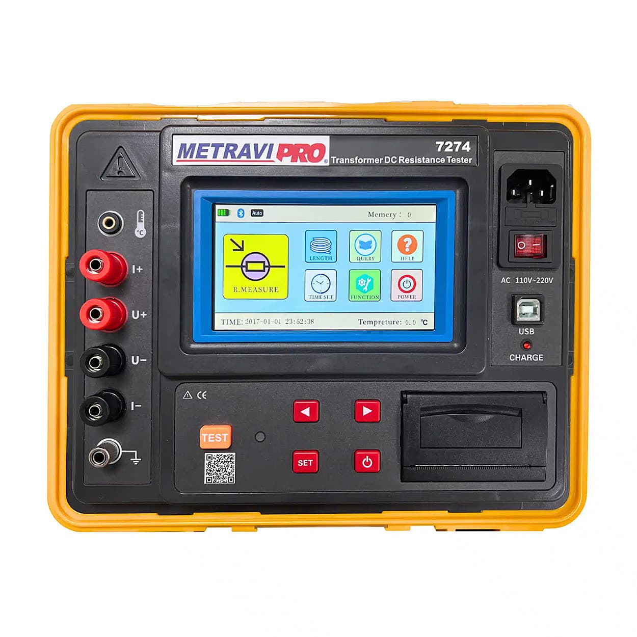 Metravi PRO 7274 10A Digital Mirco Ohms Meter