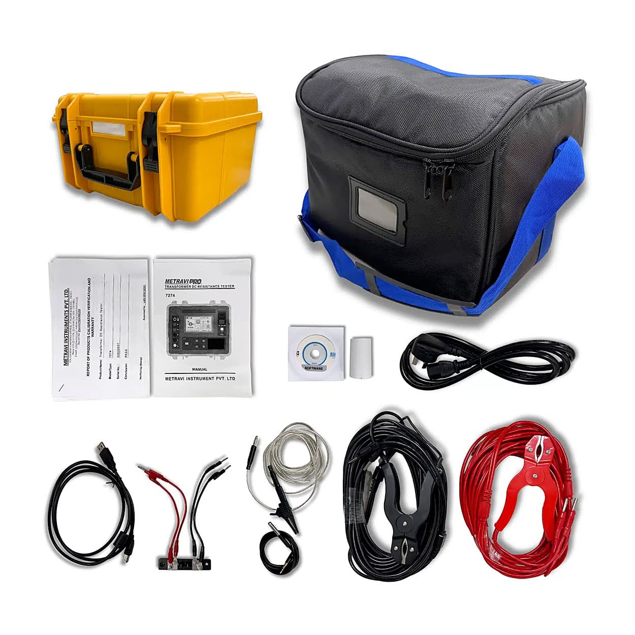 Metravi PRO 7274 10A Digital Mirco Ohms Meter