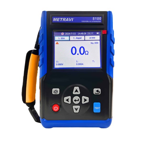 Metravi PRO 8100 100A Microohms Meter