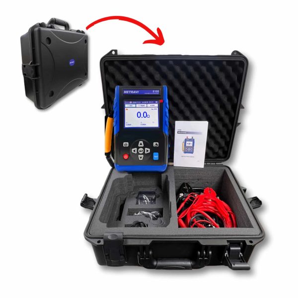 Metravi PRO 8100 100A Microohms Meter
