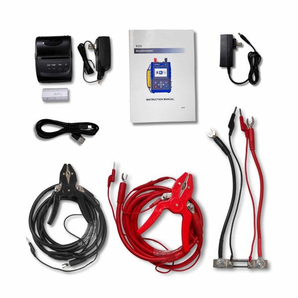 Metravi PRO 8220 220A Microohms Meter