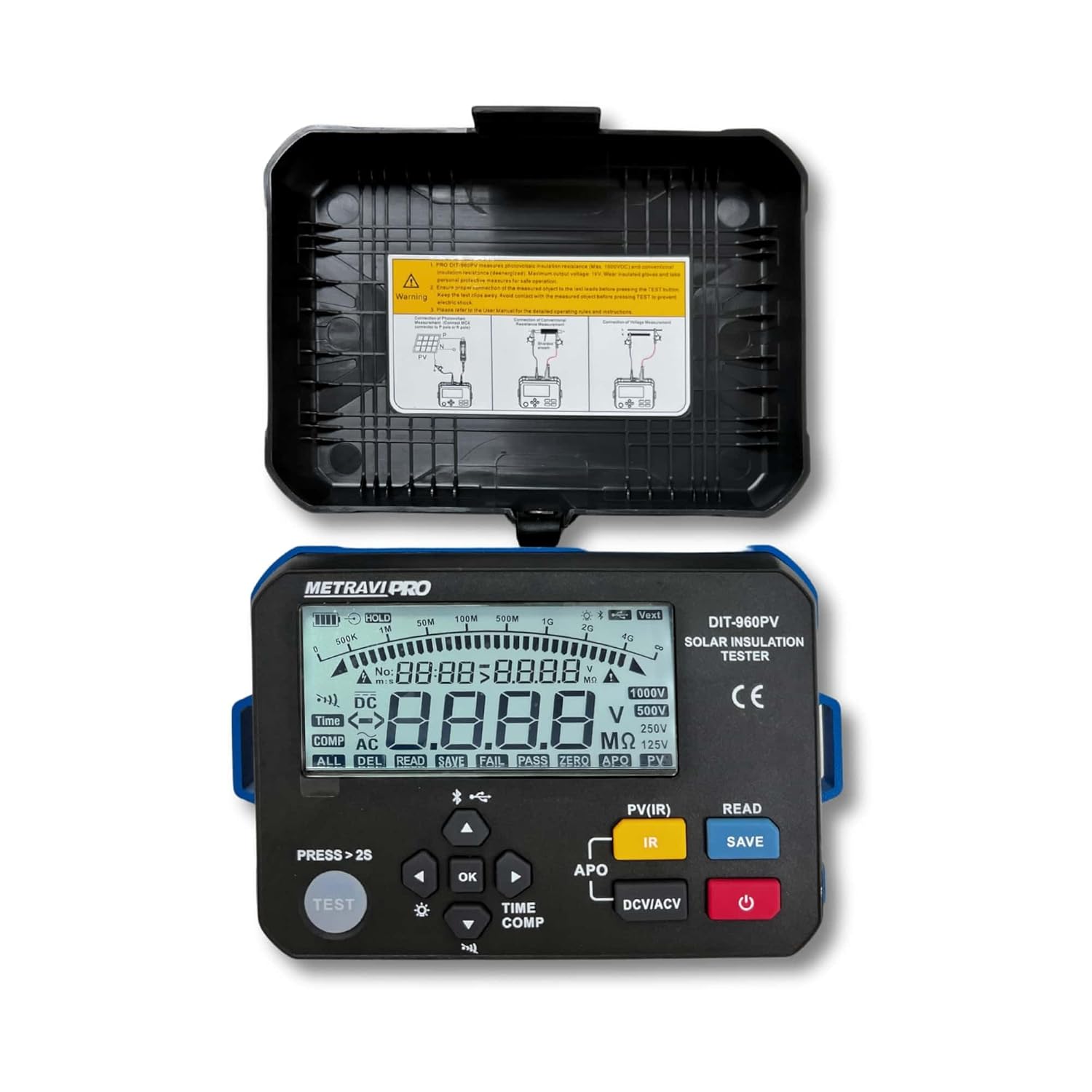 Metravi PRO DIT-960PV Digital Solar Insulation Tester