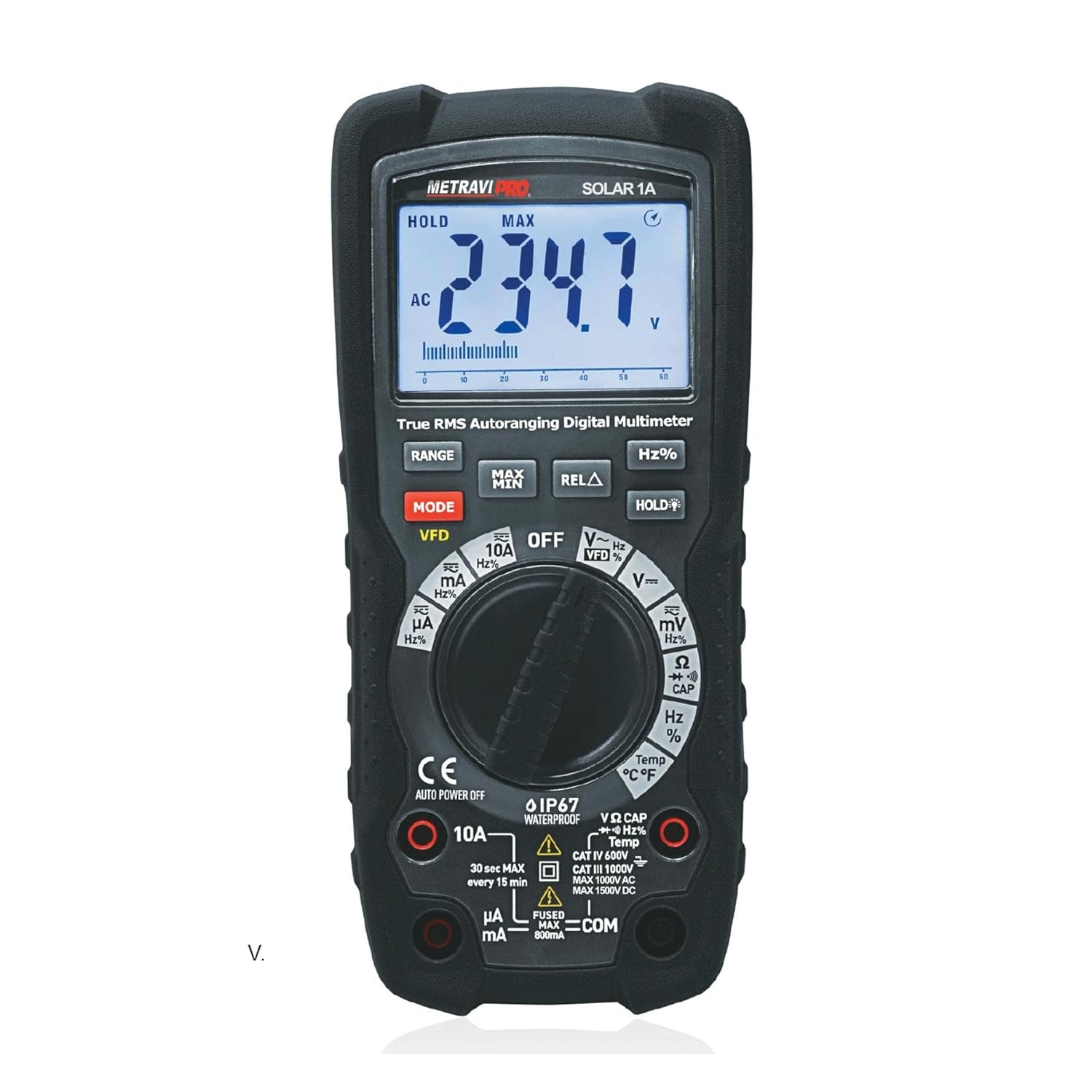 Metravi Pro Solar-1A Industrial Multimeter