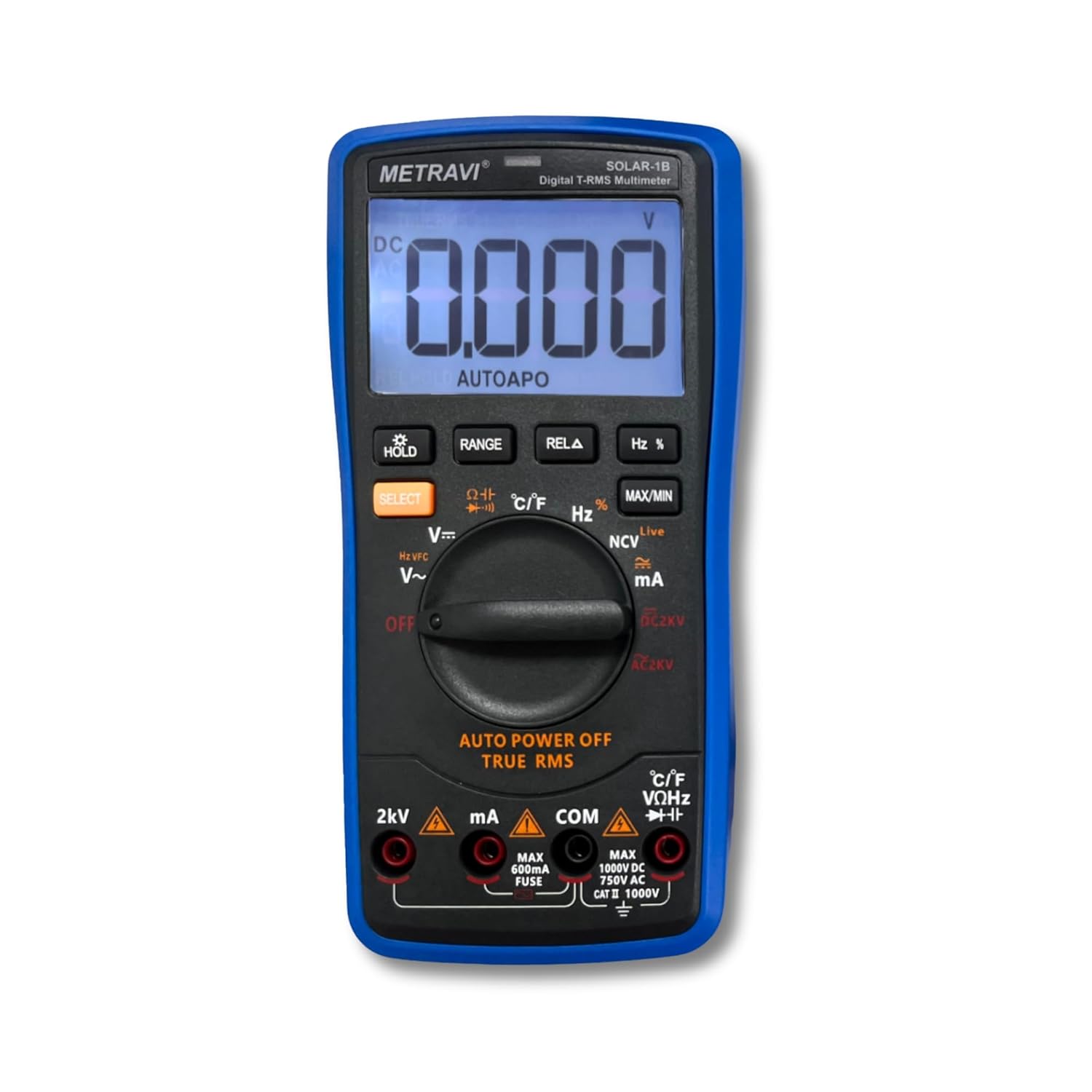 Metravi SOLAR-1B Digital TRMS Multimeter