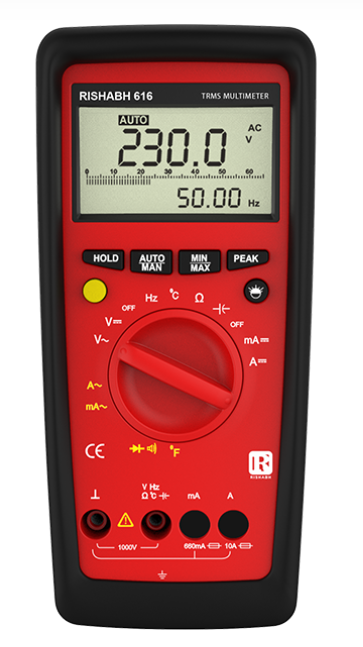 RISHABH RISH 616 DIGTIAL MULTIMETERS